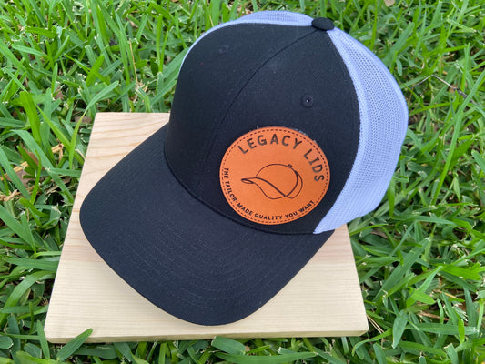 Legacy Lids Logo Leather Patch Hat