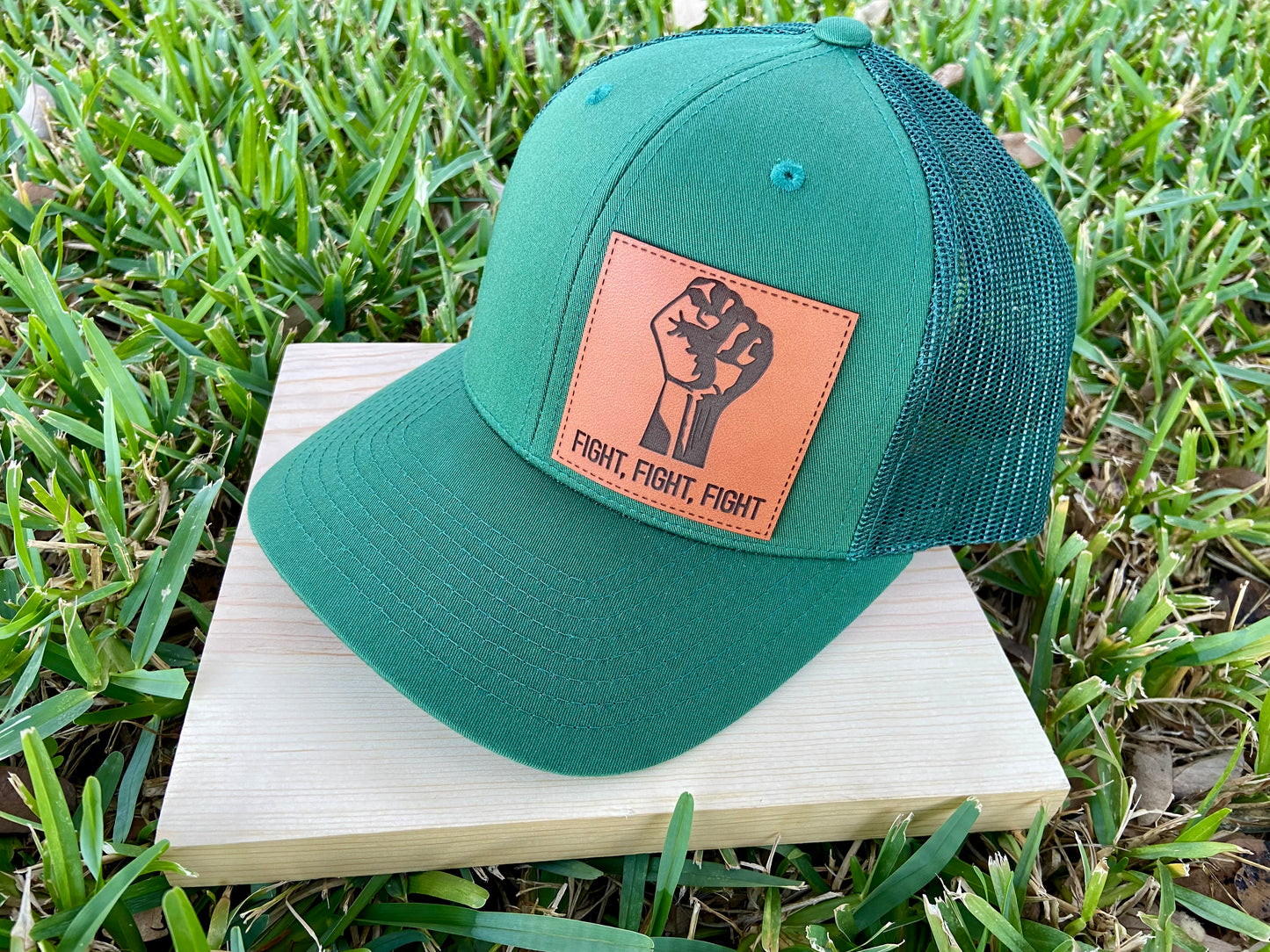 Freedom Leather Patch Hat